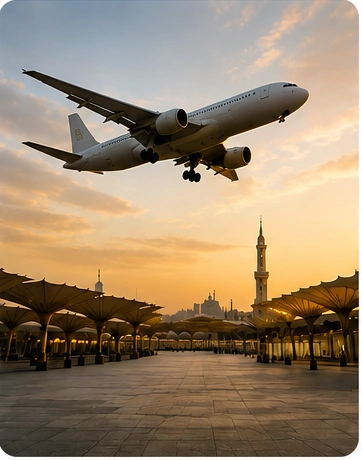 Arrival in Saudi Arabia