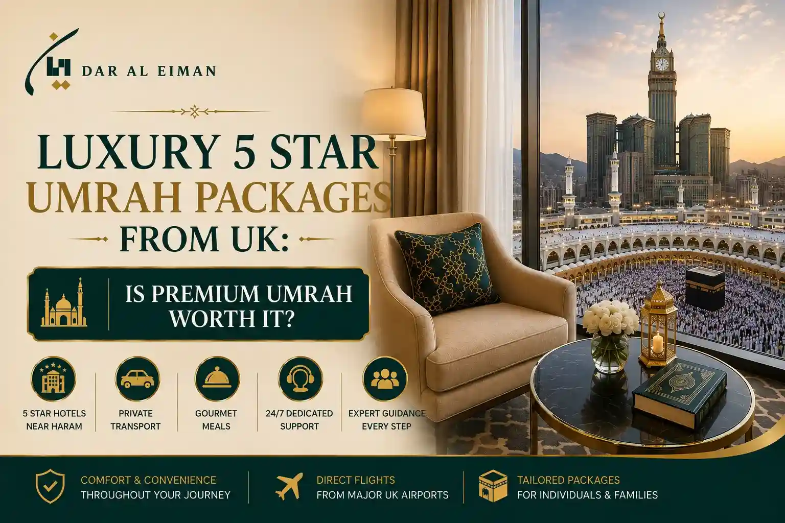 Luxury 5 Star Umrah Packages