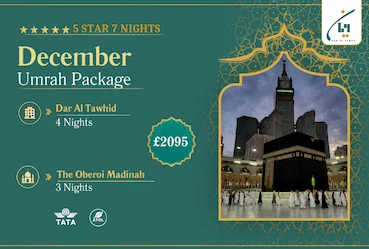 7 Nights Luxury 5 Star December Umrah Package