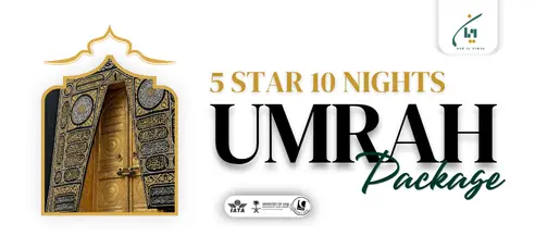 10 Nights Umrah Package 5 Star Accommodation