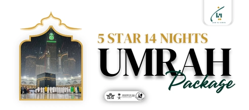 5 Star Umrah Packcage With 14 Nights Stay